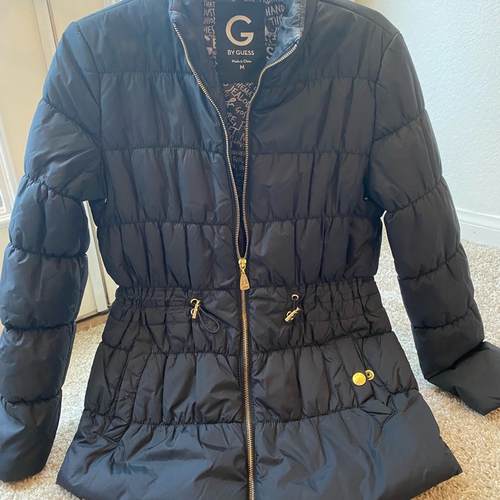 G by Guess Women's Black Puffer Jacket